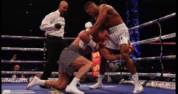 Anthony Joshua se impone en el undécimo asalto a Wladimir Klitschko