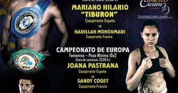 BOXEO Palacio VISTALEGRE – Cº EUROPA MARIANO HILARIO vs MOHOUMADI