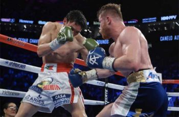 Julio César Chávez Jr. vs Saúl "Canelo" Álvarez.