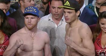 Listos Saúl “Canelo” Álvarez vs Julio César Chávez Jr.
