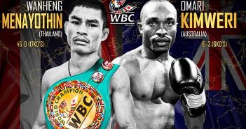 Wanheng Menayothin vs Omari Kimweri el 3 de junio