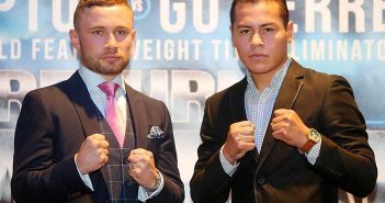 Este sábado eliminatoria pluma CMB Carl Frampton vs «Jaguar» Gutiérrez