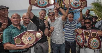 La OMB le entregó cinturones al ex campeón mundial, Josue ‘Dickie Camacho y al ex campeón NABO, Daniel ‘Pipino’ Alicea