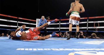 Joe Smith Jr. será operado esta semana de fractura de mandíbula Joe Smith derriba a Sullivan Barrera