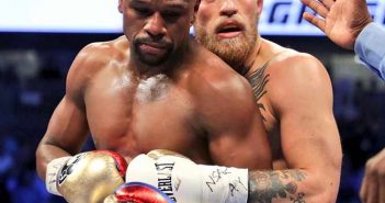 El Mayweather vs McGregor vendió menos que el Mayweather vs Pacquiao McGregor agarra por la espalda a Mayweather