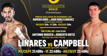Jorge Linares vs Luke Campbell por Combate Space