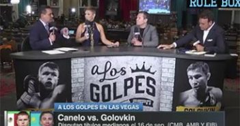 Análisis en A los golpes del Golovkin vs Canelo