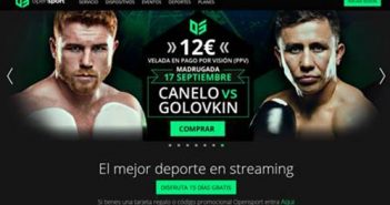 Canelo-Golovkin, este sábado en directo en Opensport España