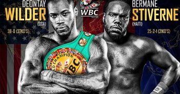 Deontay Wilder vs Bermane Stiverne II el próximo sábado