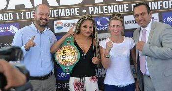 “Barby” Juárez realizará su séptima defensa ante la española Naranjo