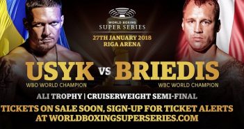 Mairis Briedis vs Aleksandr Usyk en la semifinal del WBSS