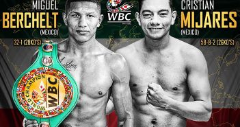 Oficial: Miguel Berchelt vs Cristian Mijares