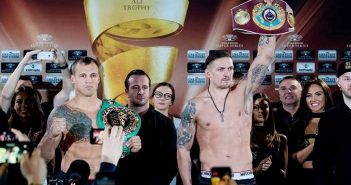Mairis Briedis y Aleksandr Usyk preparados para la guerra Mairis Briedis y Aleksandr Usyk (Credit WBSS)