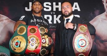 Anthony Joshua vs Joseph Parker presentan pelea Yoshua vs Parker