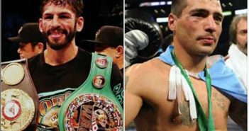 Jorge Linares y Lucas Matthysse en Televisa
