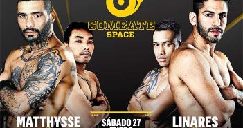 LUCAS MATTHYSSE vs. TEWA KIRAM – Sábado 27 de enero por Combate Space Mattysse vs Kiram - Linares vs Gesta