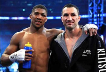 Joshua y Klitschko