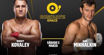 KOVALEV vs. MIKHALKIN / BIVOL vs. BARRERA – Sábado 3 de marzo por Combate Space KOVALEV vs. MIKHALKIN