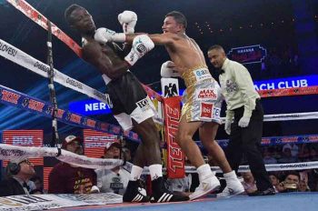 Miguel Berchelt vs Awuku (Foto: Zanfer Boxing)