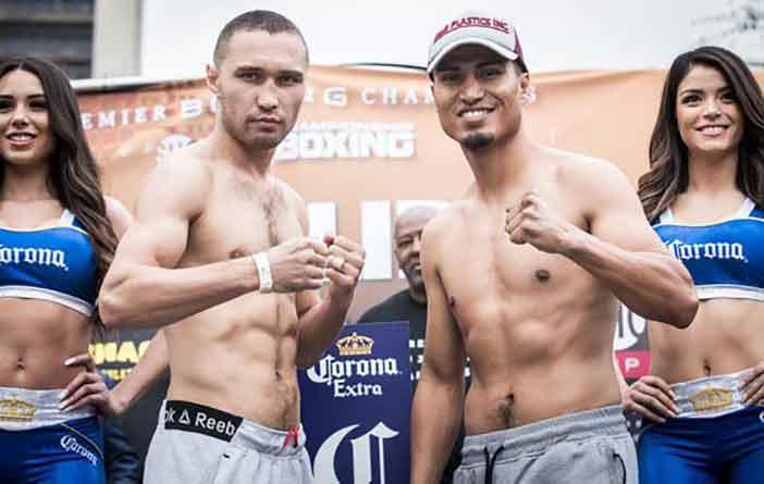 Lipinest vs Mikey García (Amanda Westcott/SHOWTIME)