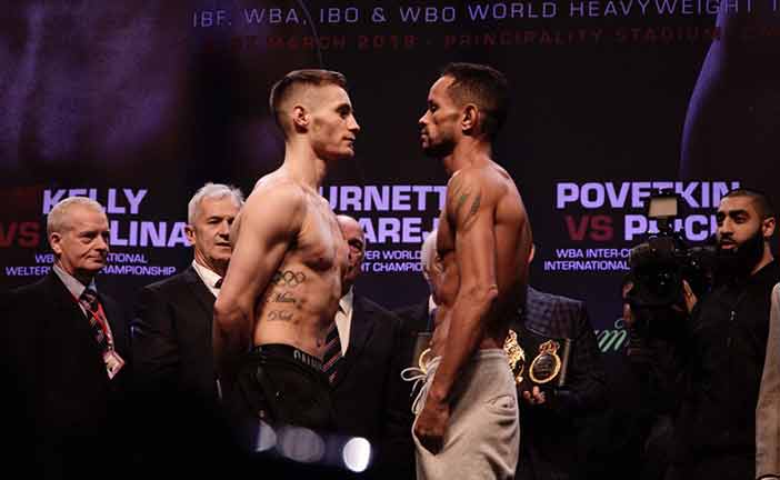 Ryan Burnett y Yonfrez Parejo (Foto: Marcelino Castillo) AMB