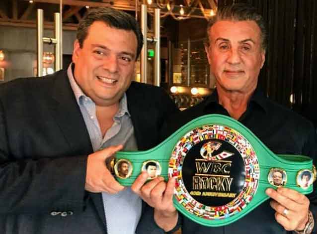 Sylvester Stallone recibe el cinturón del CMB