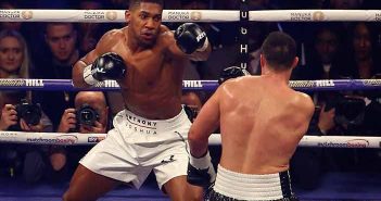 Anthony Joshua se impuso a los puntos a Joseph Parker Joshua vs Parker
