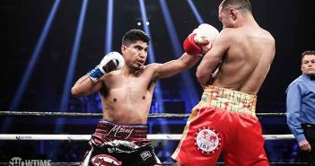 Mikey García se impone a Sergey Lipinets Mikey García vs Sergey Lipinets (Foto: Showtime)