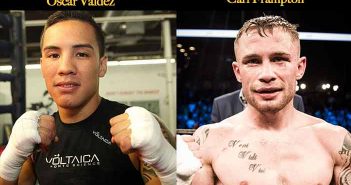 Peleón a la vista Óscar Valdez vs Carl Frampton Óscar Valdez vs Carl Frampton