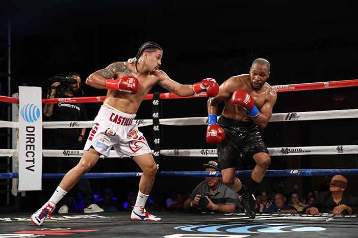 Lenin Castillo vs Aaron Mitchell (Foto: Hector Santos /PMC)