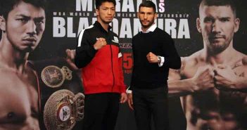 Ryota Murata y Emanuele Blandamura en rueda de prensa Ryota Murata y Emanuele Blandamura (Foto: Sumio Yamada)