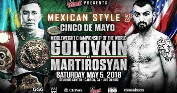 Los boletos para el Golovkin vs Martirosyan se están agotando