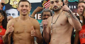 Todo listo Gennady “GGG” Golovkin vs Vanes Martirosyan