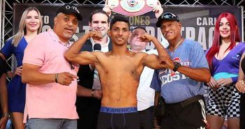 Ángel Acosta acaba con Carlos “Chocorroncito” Buitrago en el último asalto Ángel “Tito” Acosta (Foto: Cotto Promotions)