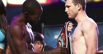 Resultados del Pesaje: Crawford vs. Horn