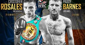 Cristofer Rosales defiende ante Paddy Barnes este sábado en Belfast Cristofer “Látigo” Rosales vs Paddy Barnes