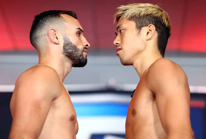 Christopher Díaz vs Masayuki Ito (Foto: Mikey Williams / Top Rank)