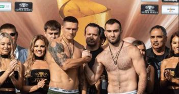 Listos Oleksandr Usyk y el ruso Murat Gassiev Oleksandr Usyk y Murat Gassiev