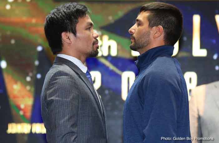 Pacquiao vs Matthysse