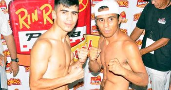 Listos en Mazatlán “Bebé” Vega y “Tyson” Limones Rubén “Bebé” Vega vs Jesús Limones