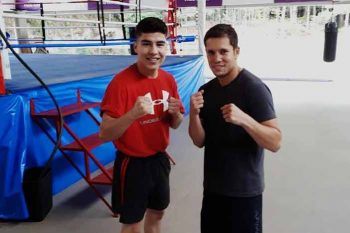Karim 'Traviesito' Arce y Carlos Cuadras