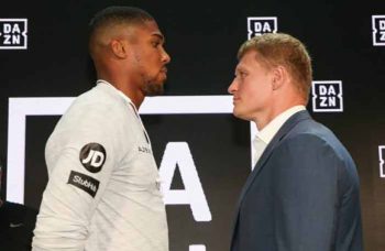 Anthony Joshua vs Alexander Povetkin