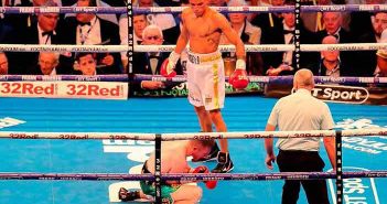 Cristofer Rosales vence a Paddy Barnes en el cuarto Crisfofer Rosales noquea a Paddy Barnes