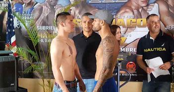 Resultados del pesaje ‘Yo Voy a Mi’ Figueroa vs Santiago
