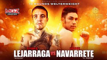 Kerman Lejarraga y Johnny Navarrete c