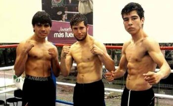 Pedro Guevara, Carlos Cuadras y "Traviesito" Arce.