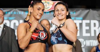 Amanda Serrano y Yamila Reynoso listas para su histórico combate Amanda Serrano vs Yamila Reynoso