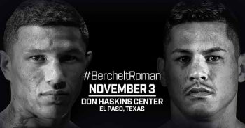 Miguel "El Alacrán" Berchelt y Miguel "Mickey" Román