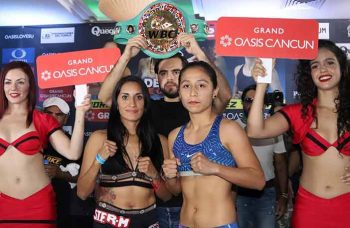 Esmeralda 'La Joya' Moreno, y Yesenia 'La Niña' Gómez