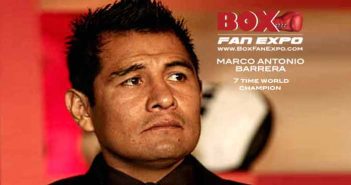 Marco Antonio Barrera confirmado para la “Box Fan Expo” Marco Antonio Barrera